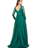 LARA New York LARA New York Elegant Overskirt Dress with Long Sleeves - 2