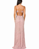 LARA New York LARA New York Embellished Gown with Slit And Low Back - 2
