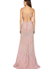 LARA New York LARA New York Embellished Gown with Slit And Low Back - 5