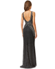 LARA New York LARA New York Embellished Long Dress with Thigh High Slit - 2
