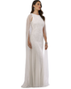 LARA New York LARA New York Eve Beaded Cape Sleeve Wedding Dress - 1