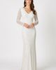 LARA New York LARA New York Finley Sheer Sleeve Wedding Gown - 3