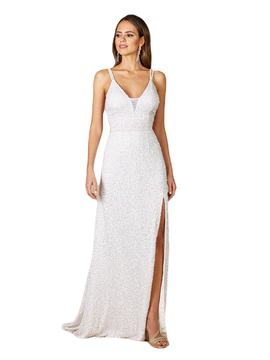 LARA New York LARA New York Greenley Sleeveless Beaded Wedding Dress