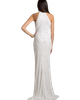 LARA New York LARA New York Lattice-Beaded Halter Neck Sheath Wedding Gown - 2