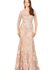 LARA New York LARA New York Long Sleeve Modest Lace Gown - 1