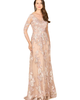 LARA New York LARA New York Long Sleeve Modest Lace Gown - 3