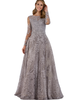 LARA New York LARA New York Long Sleeves Ballgown Fully Embellished - 1