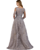 LARA New York LARA New York Long Sleeves Ballgown Fully Embellished - 2