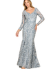 LARA New York LARA New York Mermaid, Long Sleeve Gown - 1