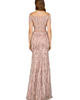 LARA New York LARA New York Off Shoulder Mermaid Gown with Short Sleeves - 2
