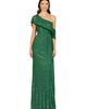 LARA New York LARA New York Off Shoulder Sheath Beaded Gown - 1