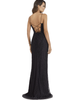 LARA New York LARA New York Scoop Neck, Lace Up Open Back Dress - 2
