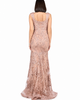 LARA New York LARA New York Sleeveless Mermaid Lace Embroidered Gown - 2
