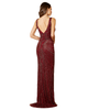 LARA New York LARA New York Thigh High Slit Beaded Gown - 2