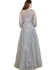 LARA New York LARA New York V Neckline Balloon Sleeve Gown - 2