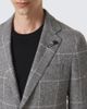 Lardini Lardini Checked alpaca and wool-blend blazer - 5