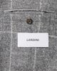 Lardini Lardini Checked alpaca and wool-blend blazer - 7