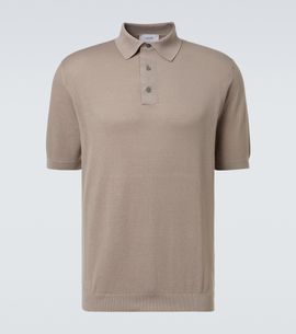 Lardini Lardini Cotton piqué polo shirt