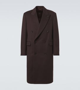 Lardini Lardini Double-breasted wool coat