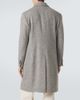 Lardini Lardini Herringbone double-breasted virgin wool coat - 4