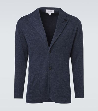 Lardini Lardini Linen and silk blazer