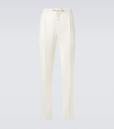 Lardini Lardini Virgin wool tapered pants