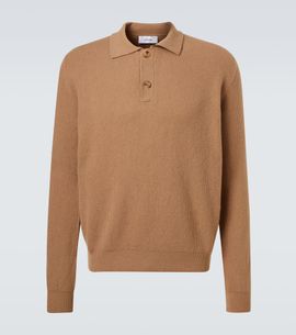 Lardini Lardini Wool and cashmere polo sweater