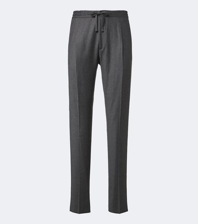 Lardini Lardini Wool and cashmere slim pants