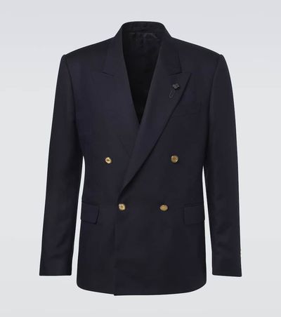 Lardini Lardini Wool, cashmere, and silk blazer