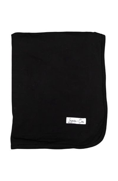 Laree + Co Laree + Co Allie Black Toddler Blanket 