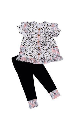 Laree + Co Laree + Co Allie Peplum & Legging Set