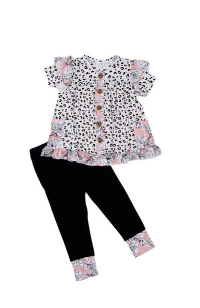 Laree + Co Laree + Co Allie Peplum & Legging Set