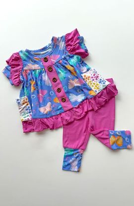 Laree + Co Laree + Co Korrie Peplum & Legging Set