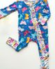 Laree + Co Laree + Co Korrie Ruffle Convertible Footie - 1