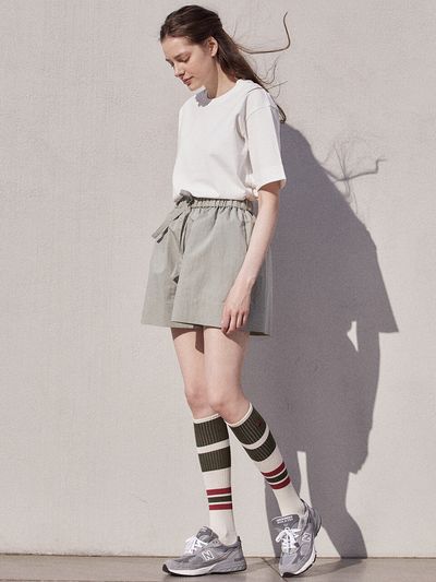 LARGO Banding Shorts (Khaki)