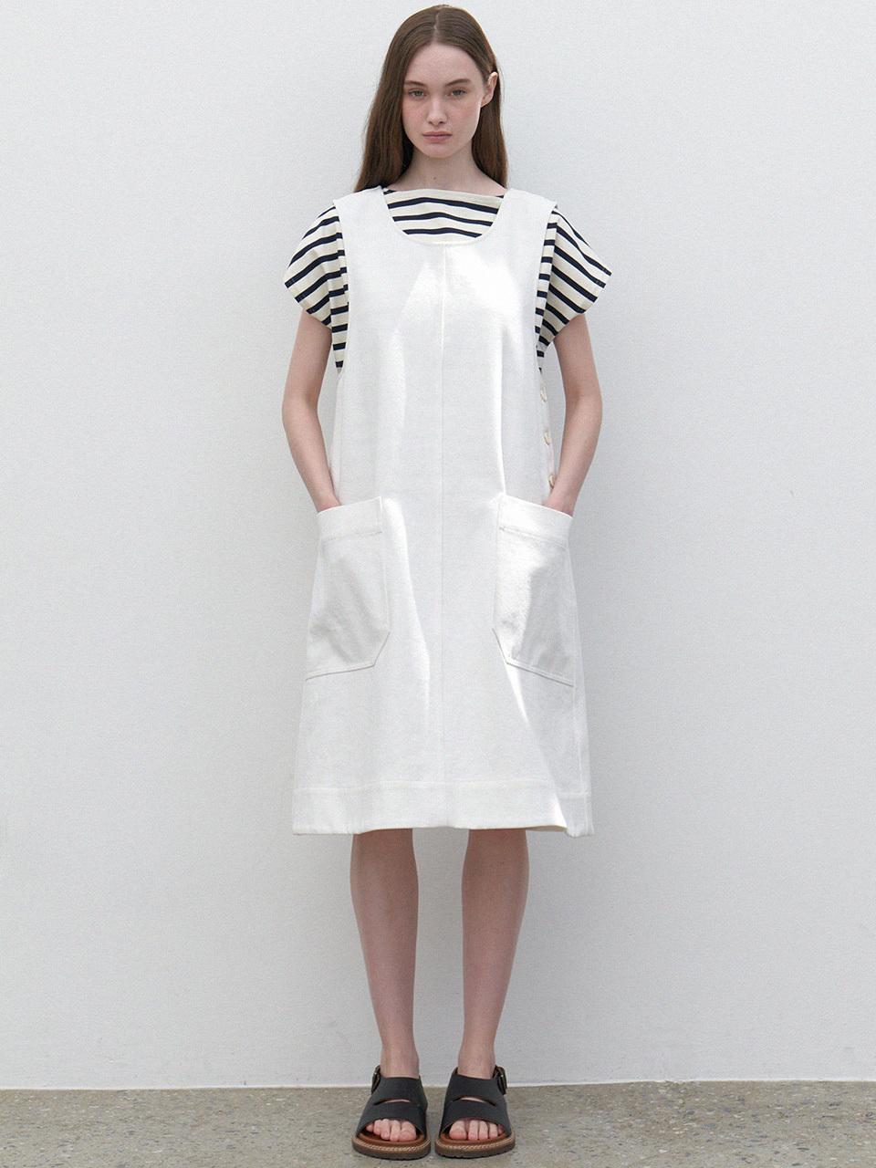 LARGO Overhead Tank Maxi Dress [WHITE]