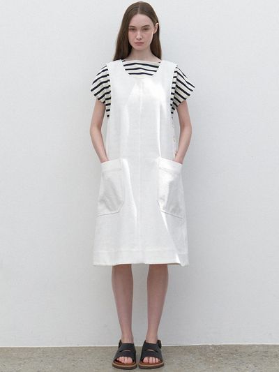 LARGO Overhead Tank Maxi Dress [WHITE]