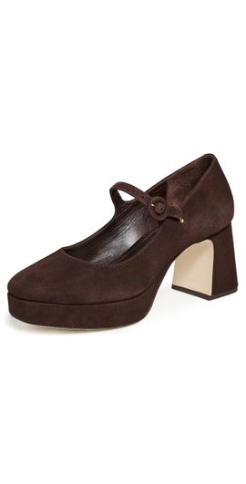 Larroudé Larroudé Blair Platform Pumps Brown