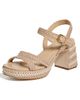 Larroudé Larroudé Jolene Low Crochet Sandals Natural Crochet - 1