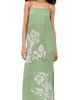 Las Sureñas Las Sureñas Botanical Maxi Dress Green - 1