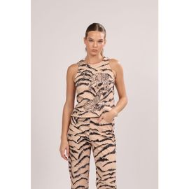 Las Surenas Las Surenas Top Feline Denim