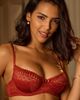 LASCANA LASCANA Chain Detail Lace Bra - 3