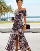 LASCANA LASCANA Floral Off Shoulder Maxi Dress - 2