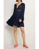 LASCANA LASCANA Flowy Flared Sleeve Dress - 1
