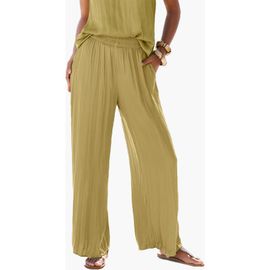 LASCANA LASCANA Flowy Textured Pull On Pants
