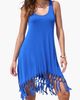 LASCANA LASCANA Fringe Hem Beach Dress - 1