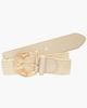 LASCANA LASCANA Leather Trim Woven Belt - 1