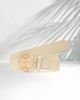 LASCANA LASCANA Leather Trim Woven Belt - 2