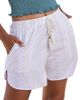 LASCANA LASCANA Metallic Pull On Shorts - 1