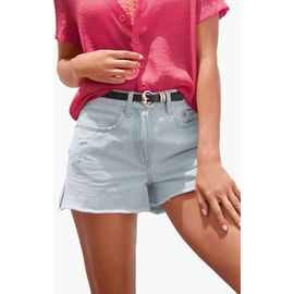 LASCANA LASCANA Mid Rise Frayed Hem Shorts